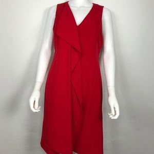 Calvin Klein Women's Waterfall Front Sheath Dress